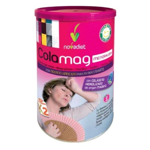 Complément Alimentaire COLAMAG MENOPAUSIA pour Soutenir les Femmes Pendant la Ménopause, 300g