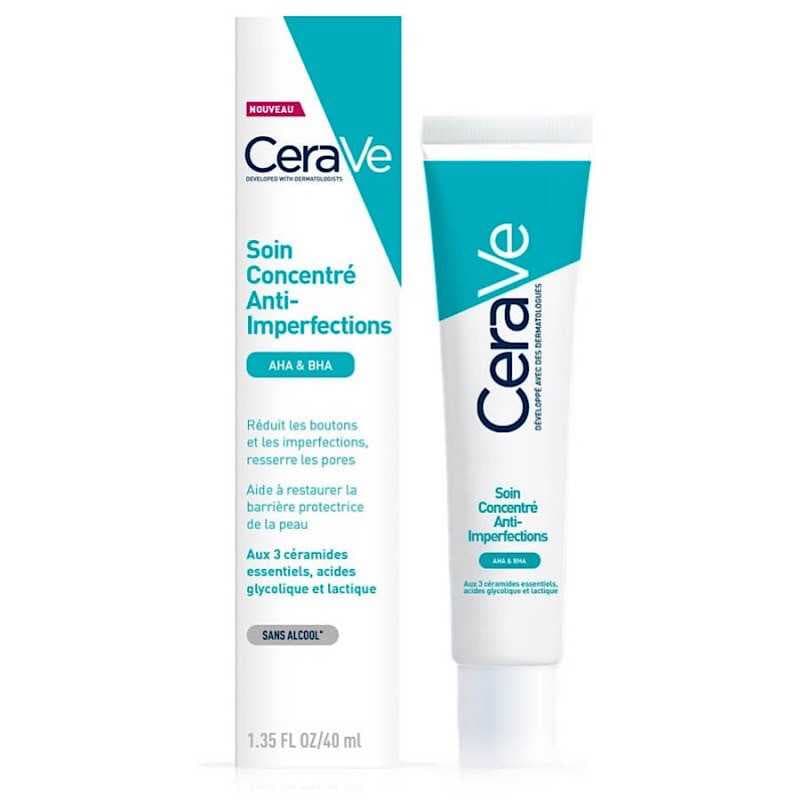 Soin Concentré Anti-Imperfections aux AHA & BHA CeraVe 40ml